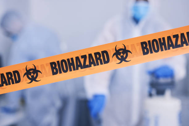 Professional Drug Lab Cleanup technician working in Colfax, IL